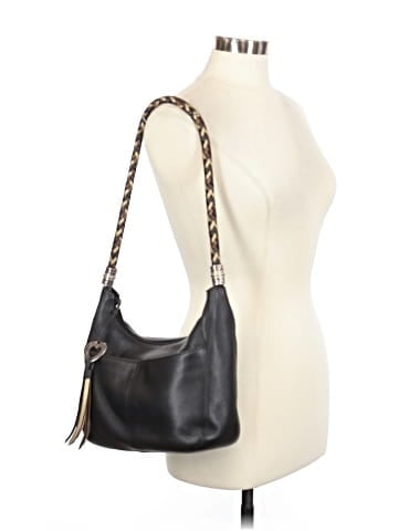Brighton Leather Shoulder Bag (view 2)