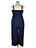 Ingrid + Isabel Argyle Blue Jumpsuit Size XXL (5) - photo 2