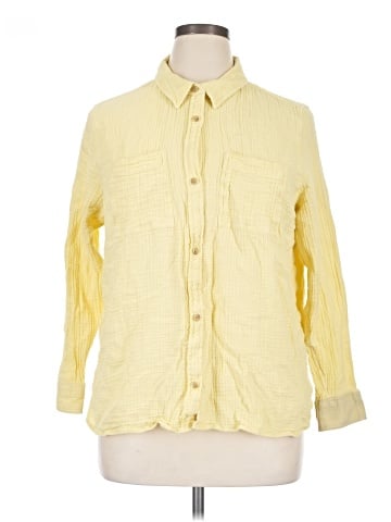 L.L.Bean 3/4 Sleeve Button-Down Shirt (view 1)