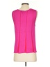 St. John Pink Sleeveless Top Size S - photo 2