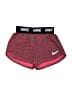 Nike 100% Polyester Red Athletic Shorts Size 4T - photo 1