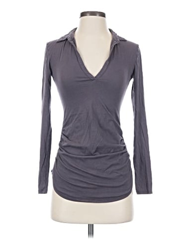 Velvet Long Sleeve Top (view 1)