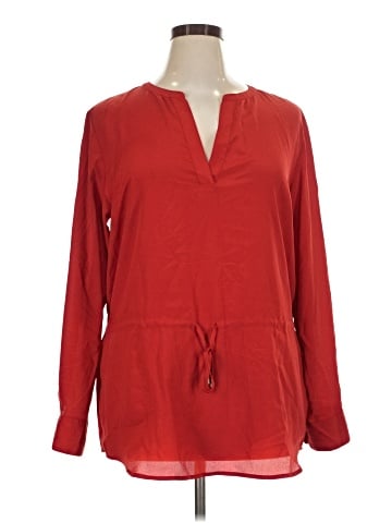 Lauren by Ralph Lauren Long Sleeve Blouse (view 1)
