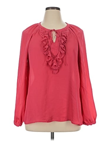 Elle Long Sleeve Blouse (view 1)
