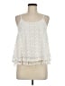 Francesca's Ivory Sleeveless Blouse Size M - photo 1