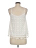 Francesca's Ivory Sleeveless Blouse Size M - photo 2