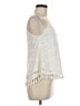 Francesca's Ivory Sleeveless Blouse Size M - photo 4