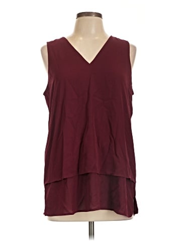 MICHAEL Michael Kors Sleeveless Blouse (view 1)