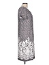 Perceptions Paisley Gray Casual Dress Size L - photo 4