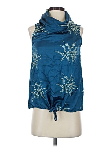 Catherine Malandrino Sleeveless Silk Top (view 1)