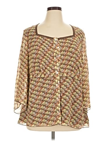 i.e. 3/4 Sleeve Blouse (view 1)