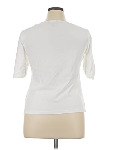 Lauren by Ralph Lauren 3/4 Sleeve T-Shirt (view 2)