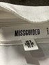 Missguided Ivory Long Sleeve Button-Down Shirt Size 4 - photo 7