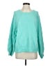 Vince Camuto Solid Teal Pullover Sweater Size S - photo 1