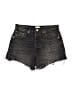 Levi's Black Denim Shorts Size 28 waist - photo 1