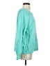 Vince Camuto Solid Teal Pullover Sweater Size S - photo 4