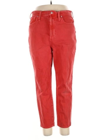 Madewell The Momjean: Garment-Dyed Edition (view 1)