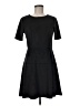 CeCe Solid Black Casual Dress Size 6 - photo 1
