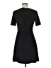 CeCe Solid Black Casual Dress Size 6 - photo 2