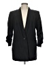 ASOS 100% Polyester Solid Black Blazer Size 10 - photo 1