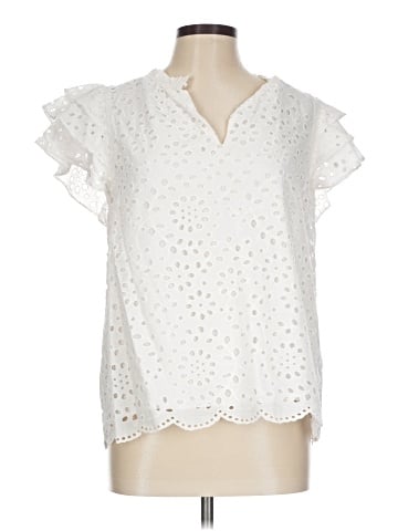 1.State Short Sleeve Blouse (view 1)