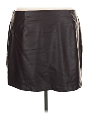 Old Navy Faux Leather Skirt (view 2)