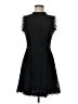 Francesca's 100% Polyester Black Cocktail Dress Size M - photo 1