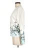 Talbots Floral Ivory Cardigan Size M - photo 5