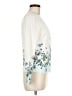 Talbots Floral Ivory Cardigan Size M - photo 4