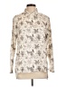 Unbranded Print Ivory Long Sleeve Blouse Size L - photo 1