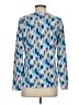 Talbots Outlet 100% Cotton Print Blue Pullover Sweater Size S - photo 2
