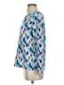 Talbots Outlet 100% Cotton Print Blue Pullover Sweater Size S - photo 5