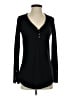 Chaser Black Long Sleeve Henley Size S - photo 1