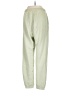 Pull&Bear Solid Green Casual Pants Size S - photo 2