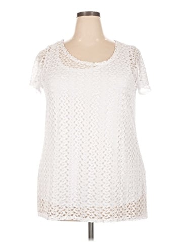 Notations Short Sleeve Top (view 1)