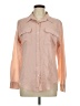 Apt. 9 100% Polyester Color Block Tan Long Sleeve Blouse Size L - photo 1