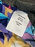 Bongo 100% Rayon Chevron-herringbone Blue Cocktail Dress Size L - photo 8