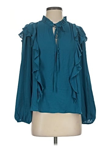 Ann Taylor LOFT Long Sleeve Blouse (view 1)