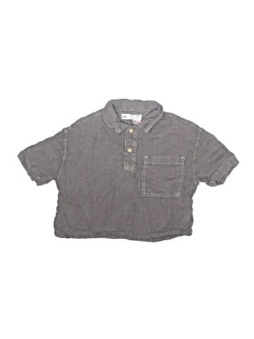Zara Short Sleeve Button-Down Shirt (view 1)