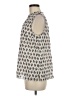 Talbots Ivory Sleeveless Button-Down Shirt Size M - photo 5