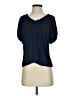 Ann Taylor LOFT 100% Polyester Blue Short Sleeve Blouse Size S - photo 1