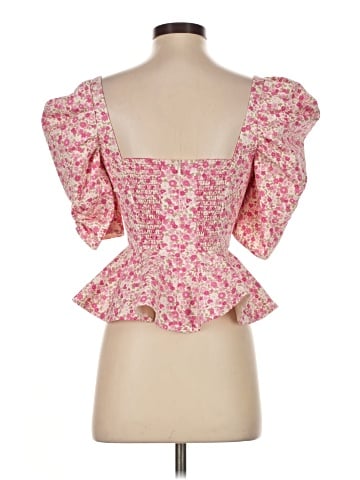 Amanda Uprichard Short Sleeve Blouse (view 2)