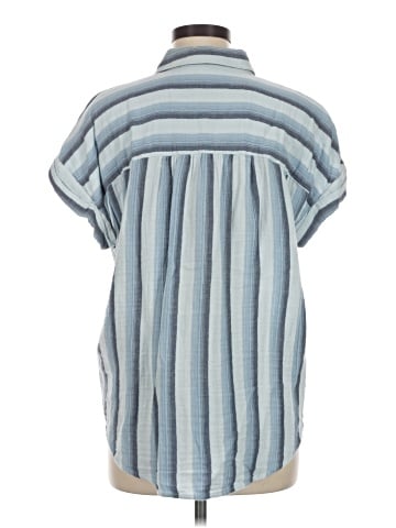Style&Co Short Sleeve Button-Down Shirt (view 2)