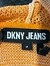 DKNY Jeans 100% Cotton Orange Pullover Sweater Size M - photo 7