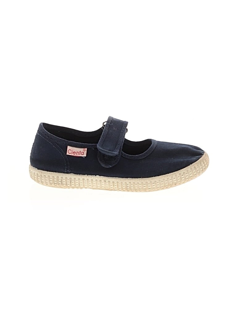 Pre-owned Cienta Kids' Flats In Blue