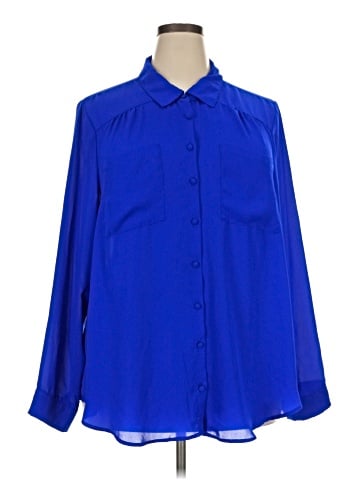 Torrid 3/4 Sleeve Blouse (view 1)