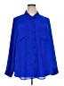 Torrid 100% Polyester Blue 3/4 Sleeve Blouse Size 3X Plus (3) - photo 1