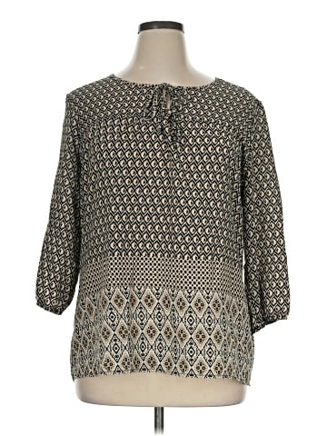 Kim Rogers 3/4 Sleeve Blouse (view 1)