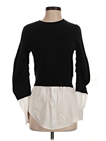Veronica Beard Wool Pullover Sweater (view 1)