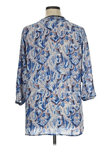 Philosophy Republic Clothing 3/4 Sleeve Blouse (view 2)